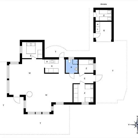 Bl220-blokhus-bakkevaenget-9 Feriehus Blokhus
